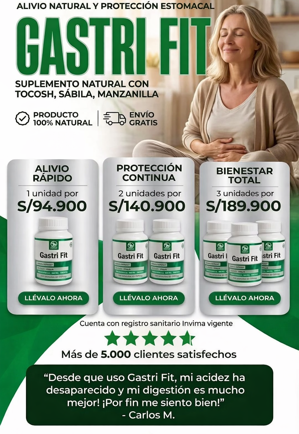 GASTRI FIT - RENUEVA TU SALUD DIGESTIVA