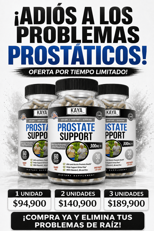 Recupera tu Vitalidad: La Solución Natural para la Salud Prostática