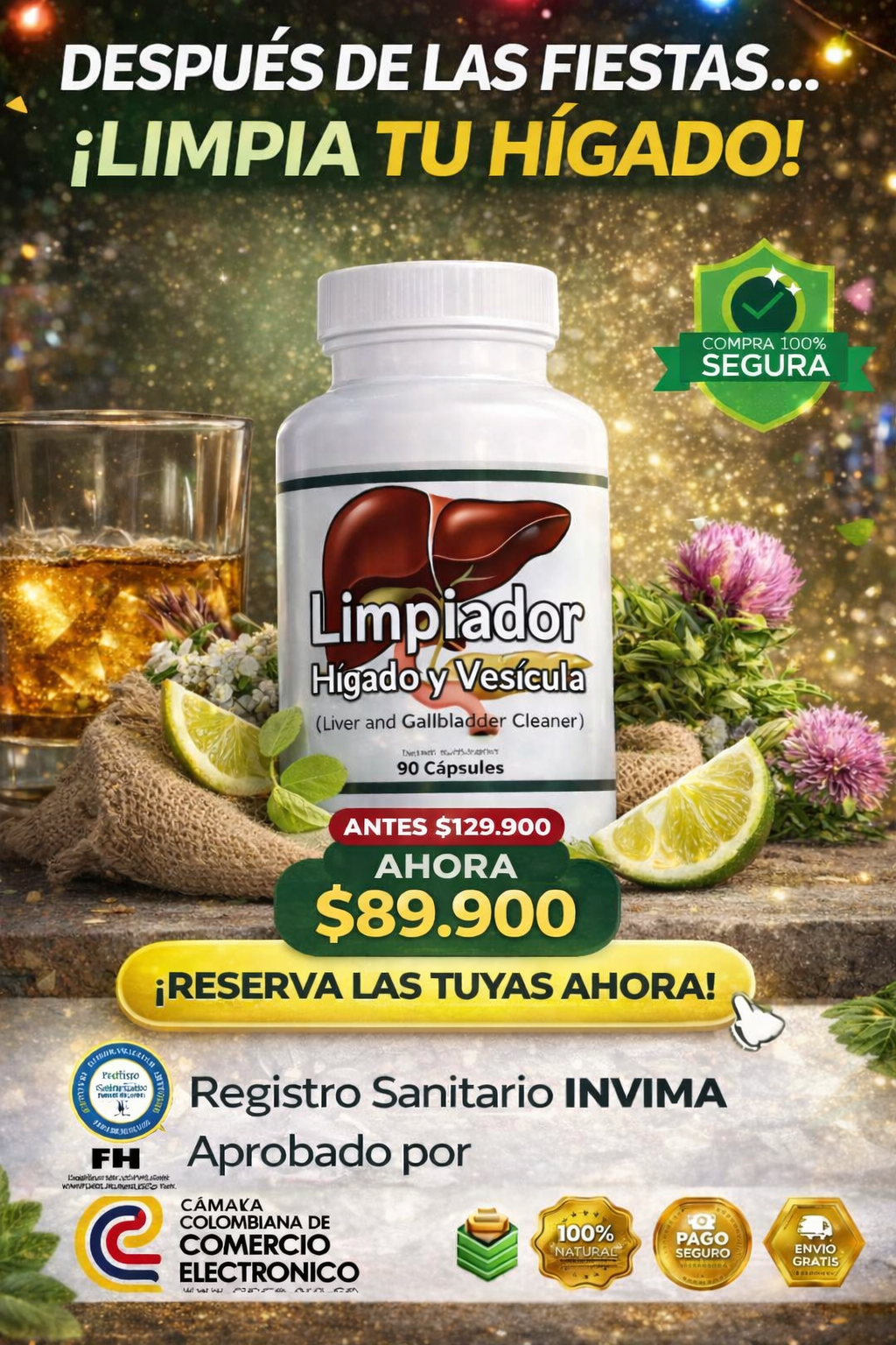 LIMPIADOR Y SOPORTE DE HIGADO Y VESICULA